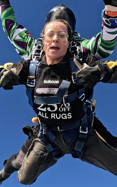 Kukoon staff took to the sky to launch their Black Friday event.
