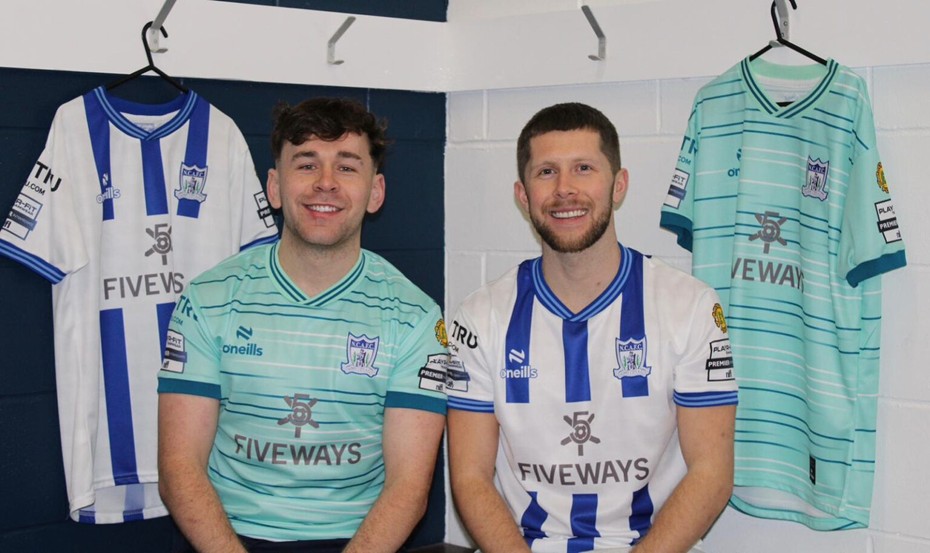 New Newry City signings Jamie O'Flaherty and Jamie Rea