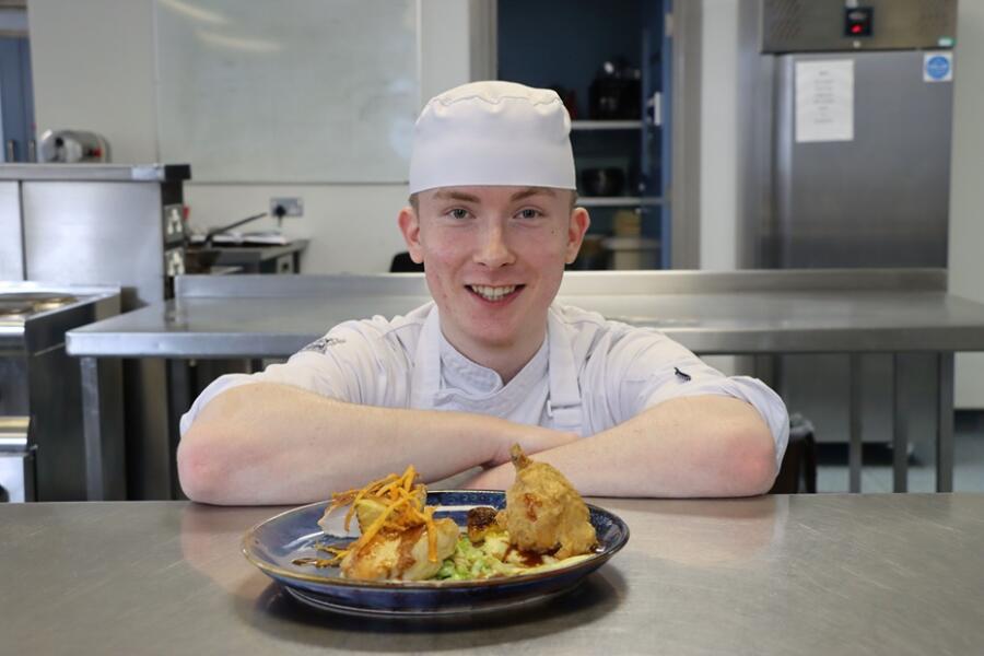 Past Professional Chef Traineeship student Sam Thompson