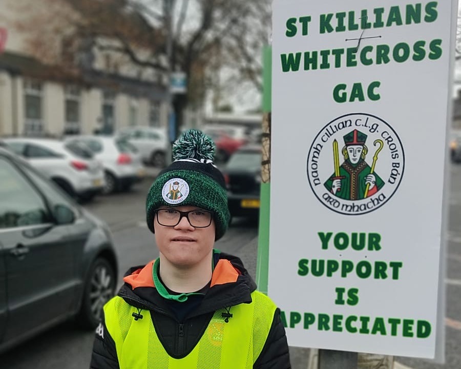 Micheál McCloy was one of the St Killian's fundraisers.