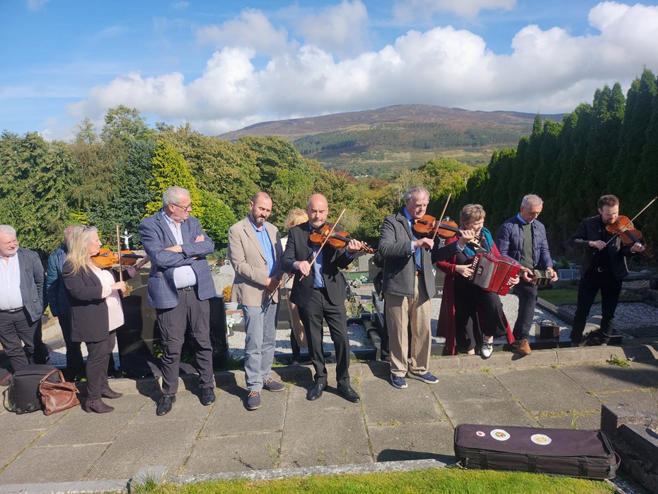 Paying tribute to Josephine Keegan is St Mary's Graveyard, Mullaghbawn. Photograph: Tommy Fegan