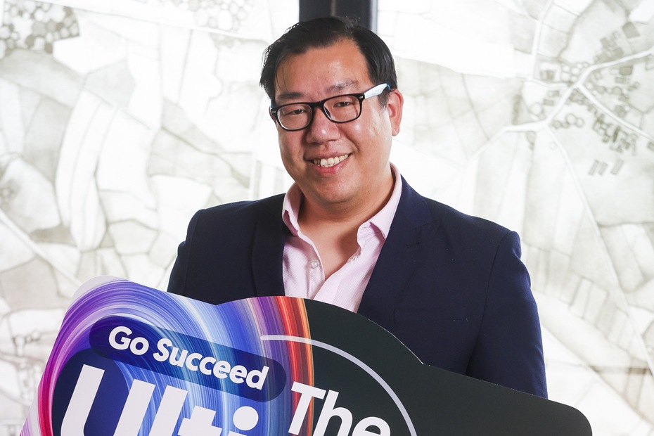 Cllr David Lee-Surginor, Newry, Mourne and Down District Council, at the Ultimate Pitch launch
