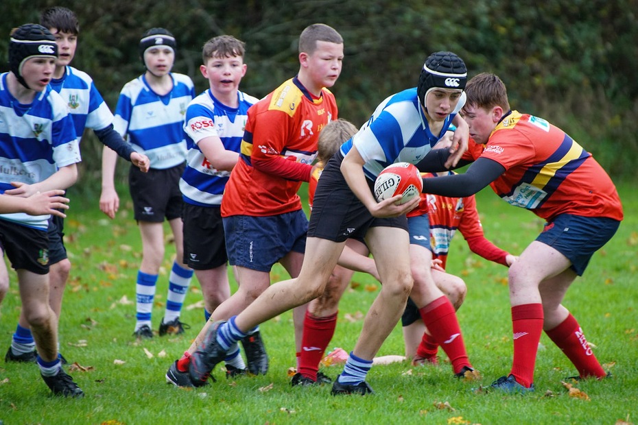 Action from Newry v Ballyclare U14's