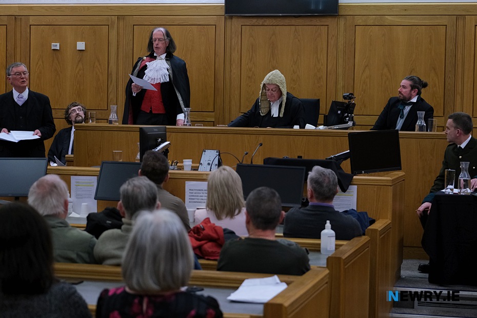 A previous trial from Newpoint Players in Newry Courthouse in 2024. Photograph: Columba O'Hare/ Newry.ie 