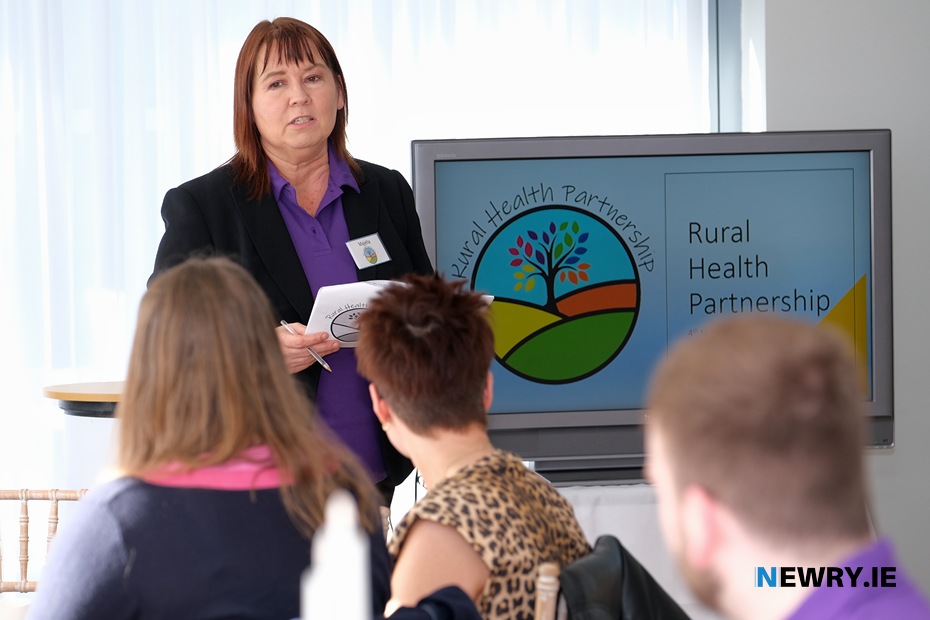 Majella Gollogly, Rural Health Partnership. Photograph: Columba O'Hare/ Newry.ie 