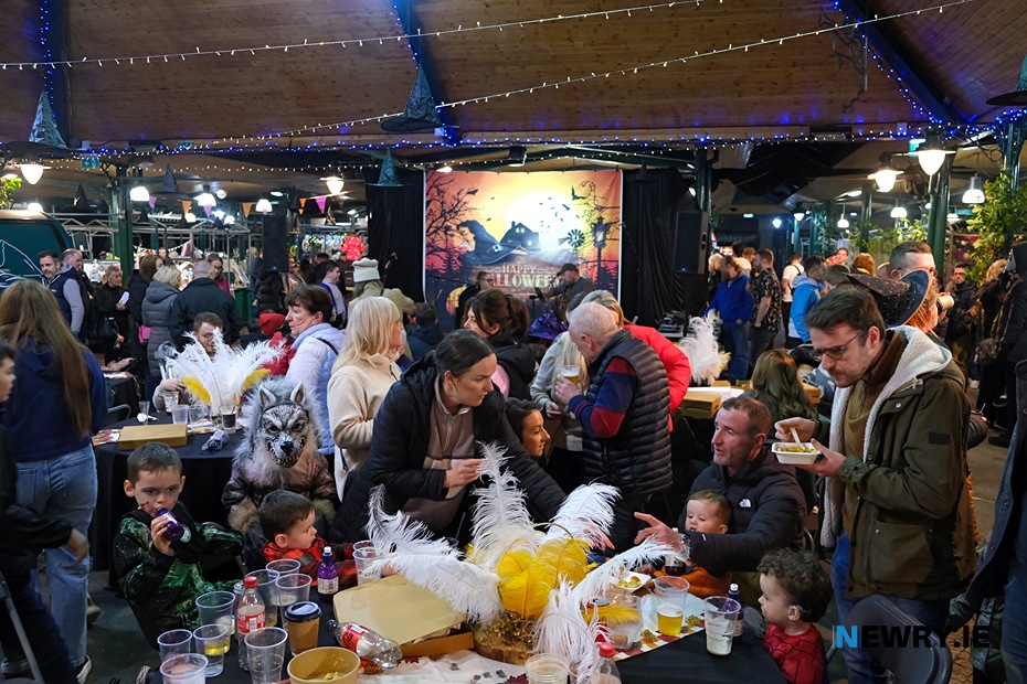 A busy night is guaranteed at the Newry Halloween Twilight Market. Photograph: Columba O'Hare/ Newry.ie 