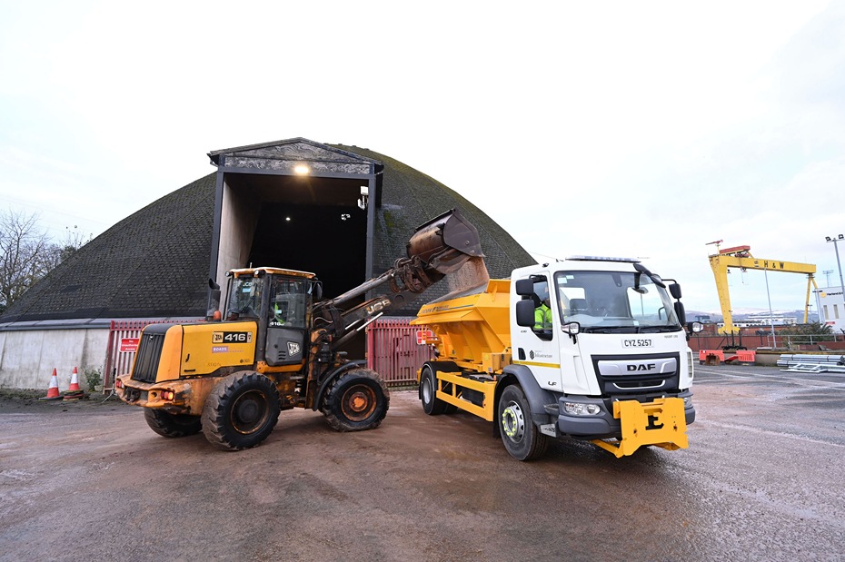 DfI get their gritters ready for the winter