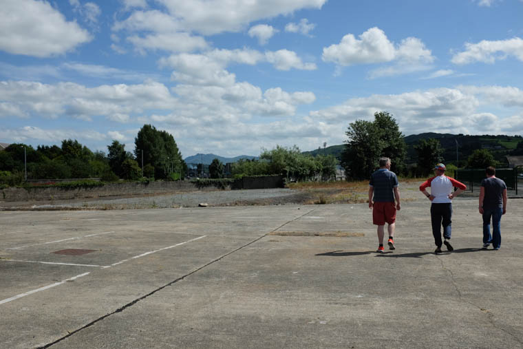 The derelict site at Albert Basin in Newry, the proposed site of a new 15 Acre Newry City Park. Photograph: Columba O'Hare The derelict site at Albert Basin in Newry, the proposed site of a new 15 Acre Newry City Park. Photograph: Columba O'Hare