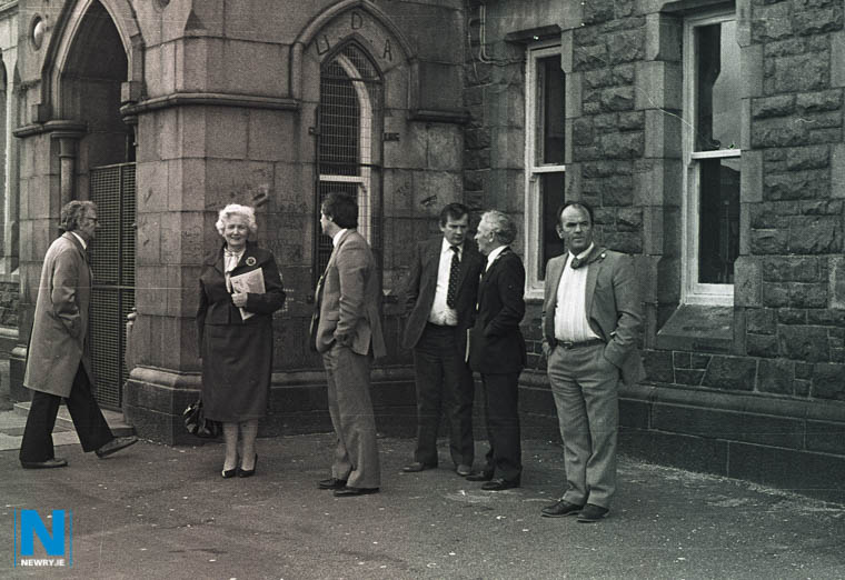 An event at Bessbrook Town Hall in the early 80's. Photograph: Columba O'Hare 