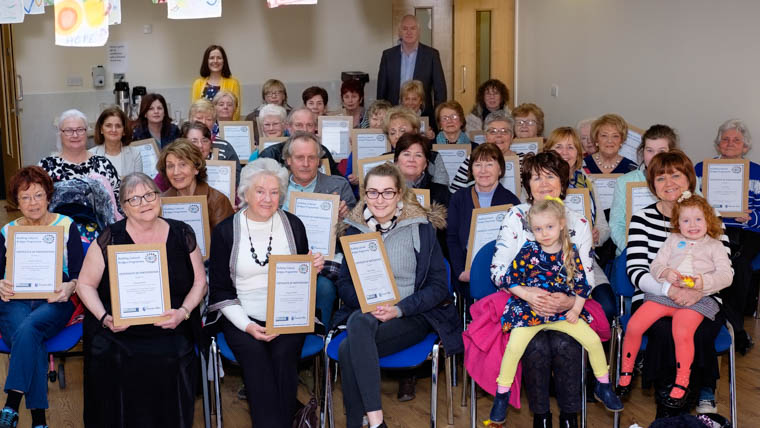 Participants in the Building Cultural Bridges Programme receive their certificates at the final event in the programme at Newry and Mourne Co-Operative and Enterprise Agency. Photograph: Columba O'Hare/ Newry.ie Participants in the Building Cultural Bridges Programme receive their certificates at the final event in the programme at Newry and Mourne Co-Operative and Enterprise Agency. Photograph: Columba O'Hare/ Newry.ie