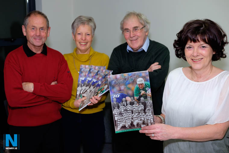 Launching Before I Forget, the journal of Poyntzpass Historical Society. Included from left: Brian O'Hare, Poyntzpass Historical Society and society Magazine Committee: Barbara Best, Frank Watters and Helena Gamble. Photograph: Columba O'Hare Launching Before I Forget, the journal of Poyntzpass Historical Society. Included from left: Brian O'Hare, Poyntzpass Historical Society and society Magazine Committee: Barbara Best, Frank Watters and Helena Gamble. Photograph: Columba O'Hare