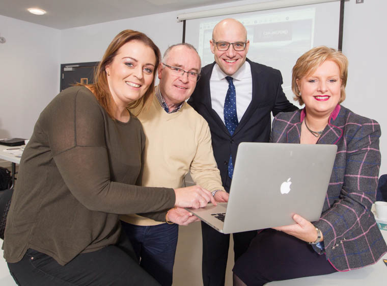 Edele Corrigan, Declan McAteer, Joint Chairpersons of Louth/Newry Mourne and Down Joint Council, Paul O'Sullivan, Managing Director of Scenic Carlingford Ferry and Pamela Houston from Houston Consultancy also representing Scenic Carlingford Ferry at the Joint Committee meeting in Newry. Photograph: NewRayPics.com Edele Corrigan, Declan McAteer, Joint Chairpersons of Louth/Newry Mourne and Down Joint Council, Paul O'Sullivan, Managing Director of Scenic Carlingford Ferry and Pamela Houston from Houston Consultancy also representing Scenic Carlingford Ferry at the Joint Committee meeting in Newry. Photograph: NewRayPics.com