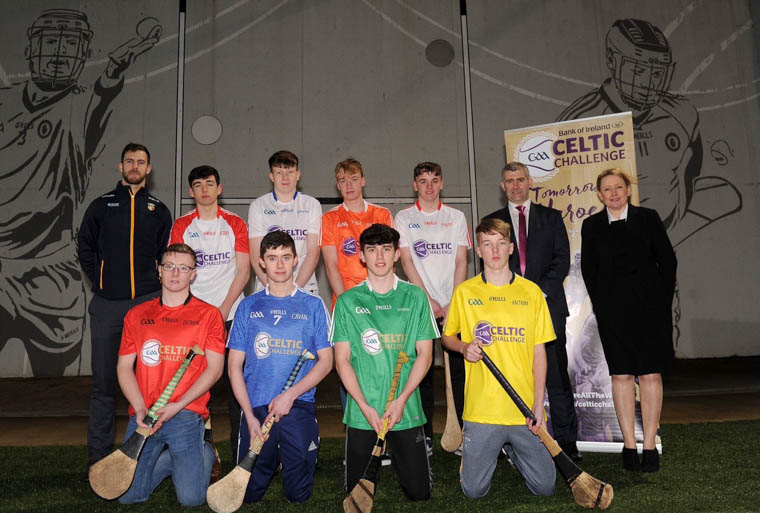 Tiarnan O Hare represents Armagh at the Celtic Challenge Launch Tiarnan O Hare represents Armagh at the Celtic Challenge Launch