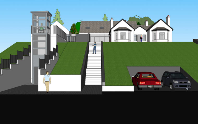 An artists impression of the new facility at Gaeláras Mhic Ardghail An artists impression of the new facility at Gaeláras Mhic Ardghail