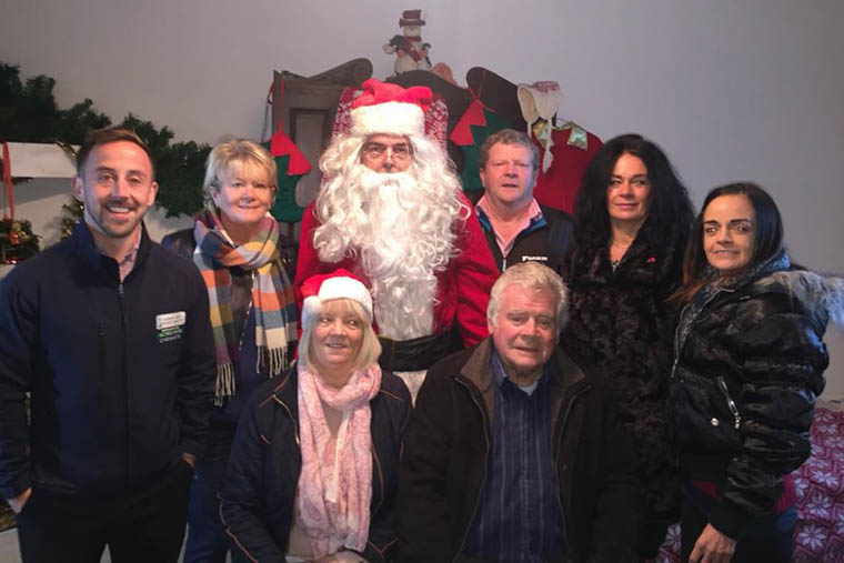 Pictured are members of the Boyd family along with James McCaffrey, Southern Area Hospice Regional Marketing Officer. Pictured are members of the Boyd family along with James McCaffrey, Southern Area Hospice Regional Marketing Officer.