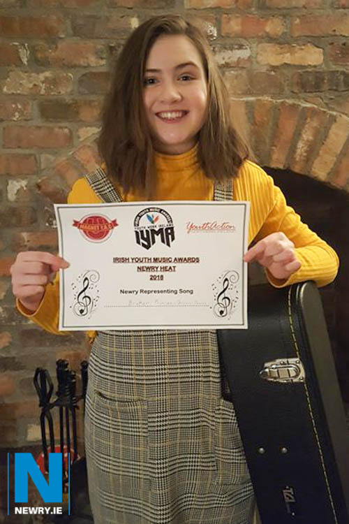Song Broken Promises sang by Jessica James was selected for the IYMA final in April in Dublin. Song Broken Promises sang by Jessica James was selected for the IYMA final in April in Dublin.