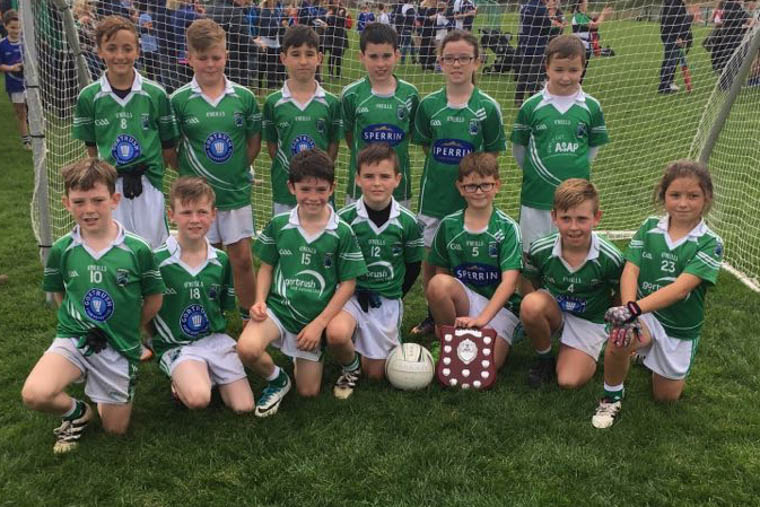 Shane O’Neill’s U10s – Killeavy blitz shield winners Shane O’Neill’s U10s – Killeavy blitz shield winners