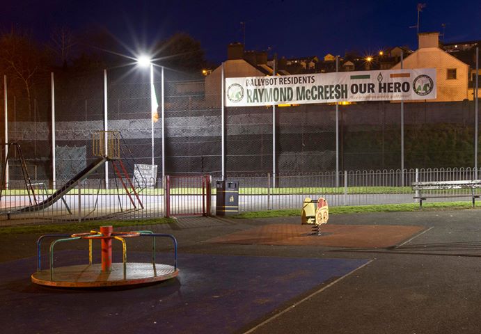 Raymond McCreesh Park. Photograph: NewRayPics.com Raymond McCreesh Park. Photograph: NewRayPics.com