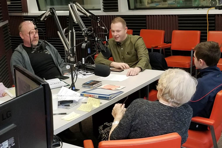 Chris Hazzard MP discussing Brexit with listeners on Chicago Radio Chris Hazzard MP discussing Brexit with listeners on Chicago Radio