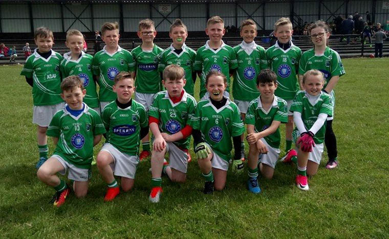 Shane O’Neill’s U10s at the An Ríocht tournament