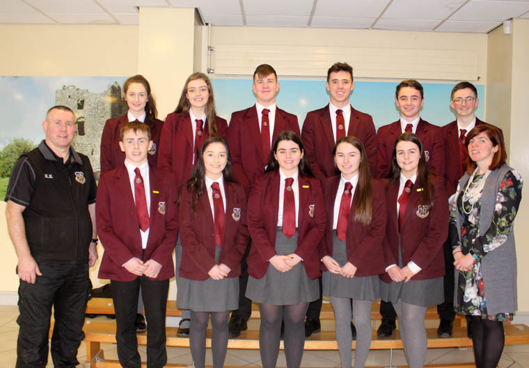 St Paul's students who head to Romania in June. St Paul's students who head to Romania in June.