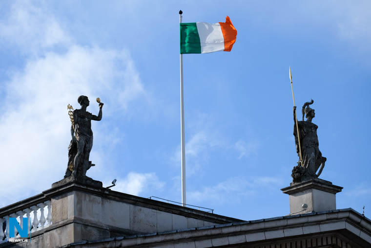 The Tricolour flies over the GPO in Dublin. Photograph: Columba O'Hare/ Newry.ie The Tricolour flies over the GPO in Dublin. Photograph: Columba O'Hare/ Newry.ie