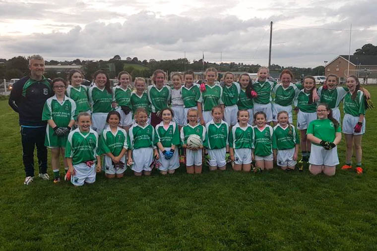 Shane O’Neill’s U12 girls who play in the championship final on Thursday evening Shane O’Neill’s U12 girls who play in the championship final on Thursday evening