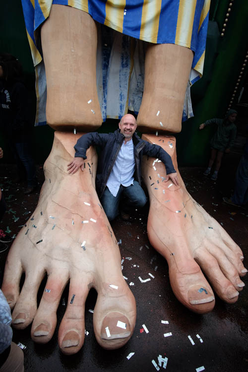The Feet of Finn at the Wake the Giant Festival in Warrenpoint. Photograph: Columba O'Hare The Feet of Finn at the Wake the Giant Festival in Warrenpoint. Photograph: Columba O'Hare