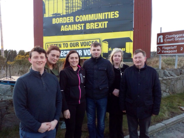 Megan Fearon MLA pictured at the recent BCAB protest