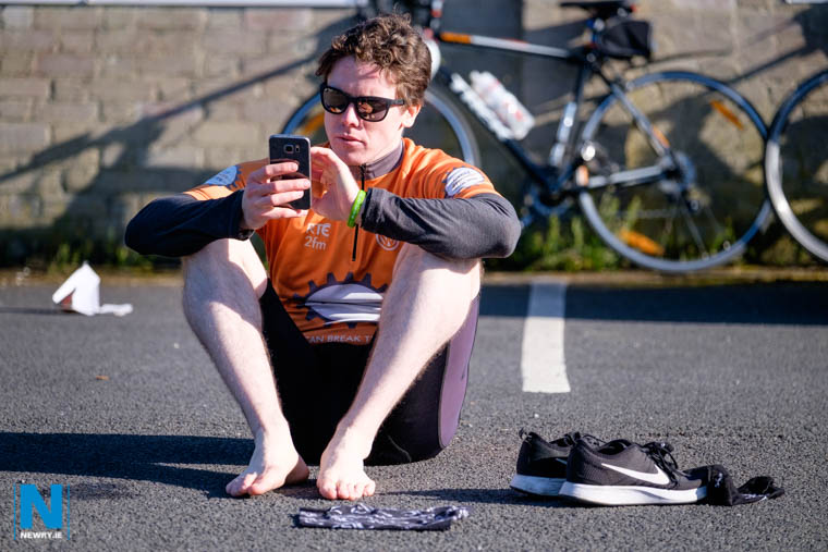 Chilling out after Day Two of the Cycle Against Suicide took the participants to Newry. Photograph: Columba O'Hare/ Newry.ie Chilling out after Day Two of the Cycle Against Suicide took the participants to Newry. Photograph: Columba O'Hare/ Newry.ie