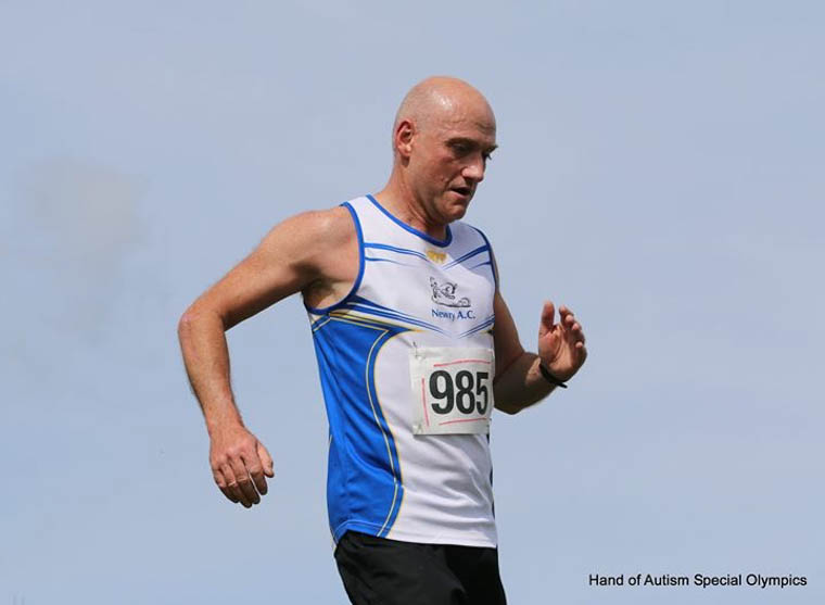 Warren Cartmill at the South Armagh Twin Peaks Half Marathon Warren Cartmill at the South Armagh Twin Peaks Half Marathon