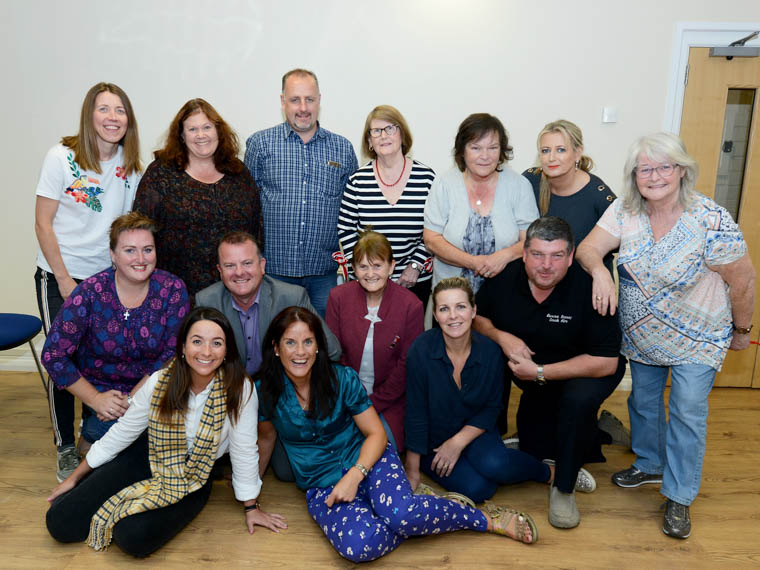 Intensive support scheme foster carers with Trust staff at the recent well being event Intensive support scheme foster carers with Trust staff at the recent well being event