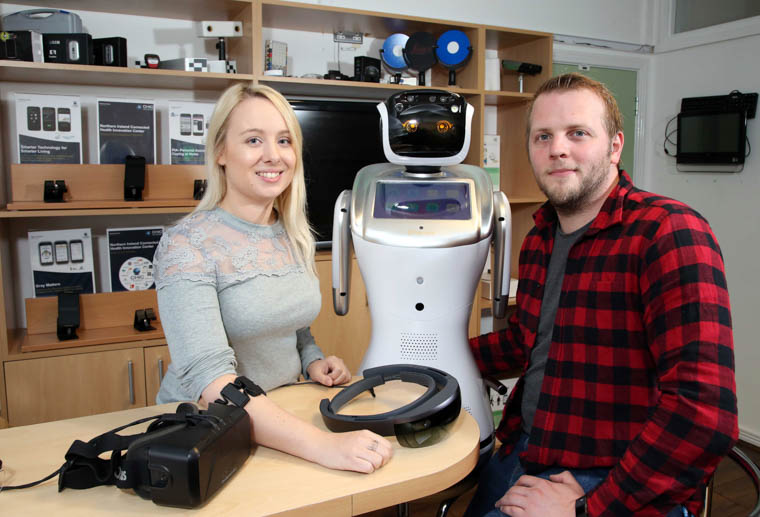 Ken Anderson, Technical Services Analyst at Novosco launches Cloud Camp with Claire Orr, left, a Research Associate in Computer Science at Ulster University Ken Anderson, Technical Services Analyst at Novosco launches Cloud Camp with Claire Orr, left, a Research Associate in Computer Science at Ulster University