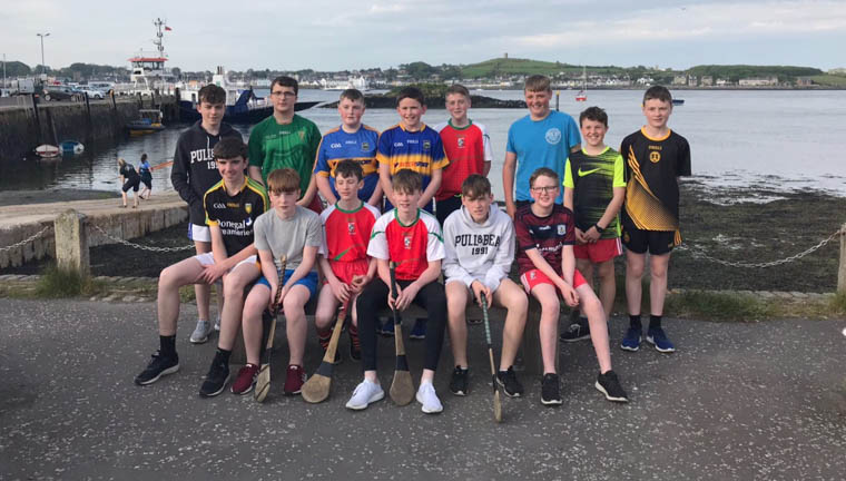 Craobh Rua Camlocha U14 team members waiting on the Ferry to bring them to Portaferry for their League game Craobh Rua Camlocha U14 team members waiting on the Ferry to bring them to Portaferry for their League game