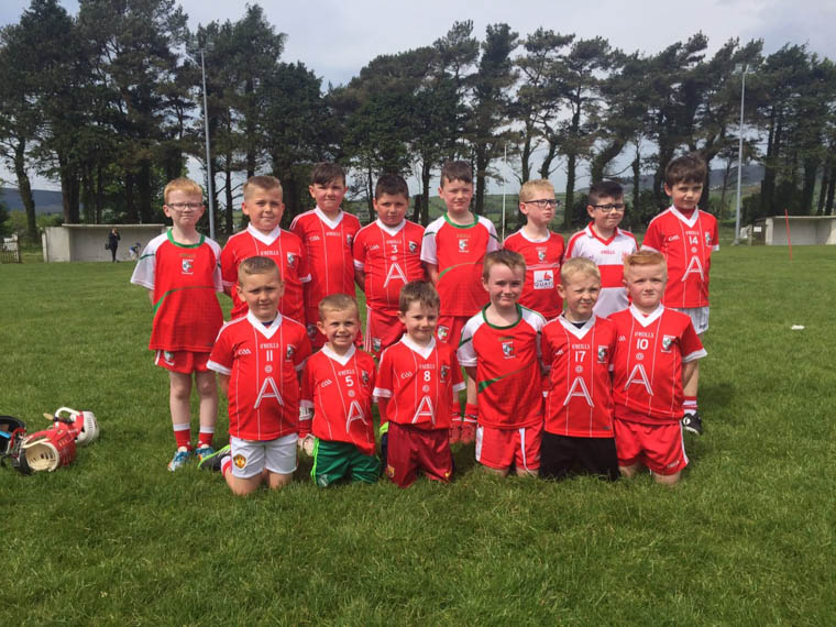CraobhRua Camlocha U10 & U8 hurlers at the Killeavy Blitz CraobhRua Camlocha U10 & U8 hurlers at the Killeavy Blitz