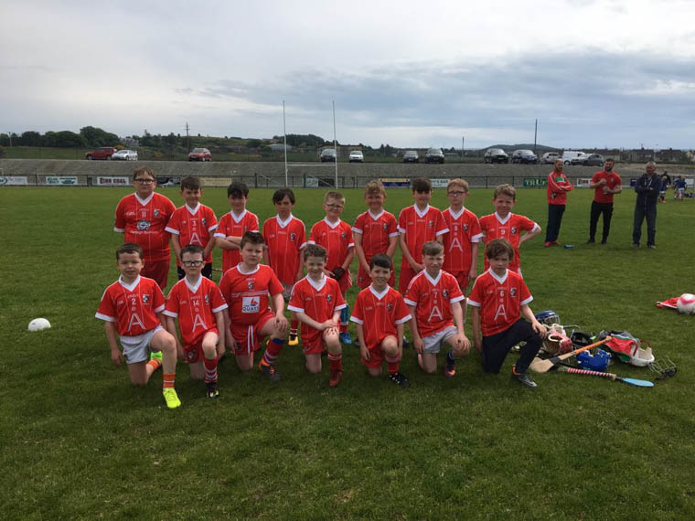 CraobhRua Camlocha U10 & U8 hurlers at the Killeavy Blitz CraobhRua Camlocha U10 & U8 hurlers at the Killeavy Blitz