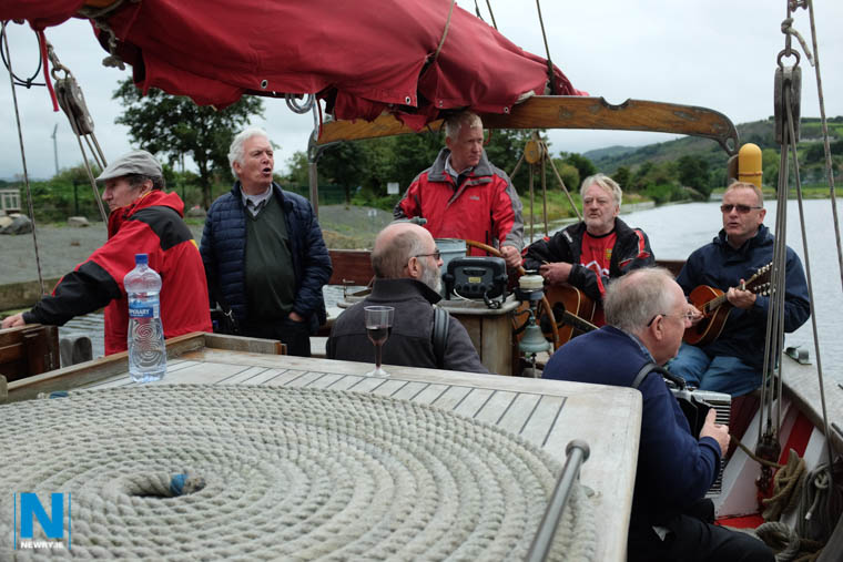 Crubeen entertain on the 2017 Trad Cruise as part of Iúr Cinn Fleadh. Photograph: Columba O'Hare/ Newry.ie Crubeen entertain on the 2017 Trad Cruise as part of Iúr Cinn Fleadh. Photograph: Columba O'Hare/ Newry.ie