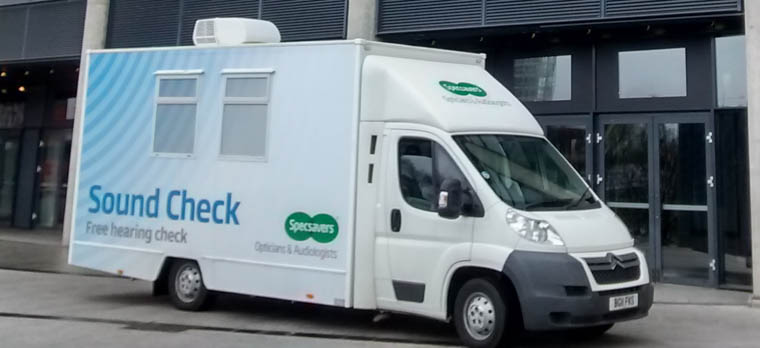 The Specsavers Hearcare van will be at the Kilbroney Vintage Show this weekend. The Specsavers Hearcare van will be at the Kilbroney Vintage Show this weekend.