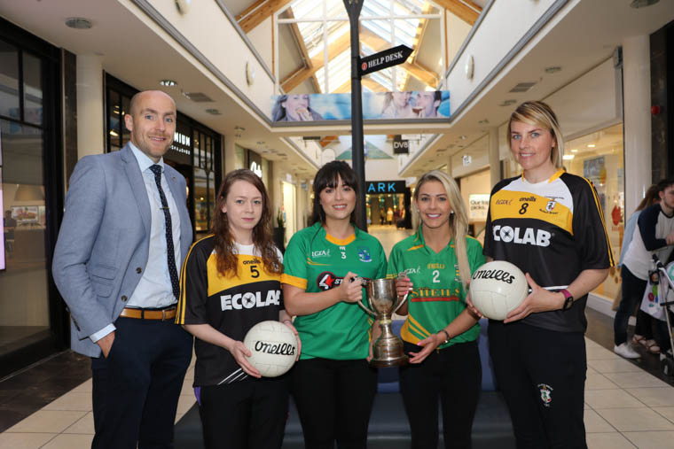 Pictured are club representatives of: Mullabrack, Clonmore and Pearse Ogs clubs participating in our Junior Club Championship with James Loughran, Buttercrane Shopping Centre (sponsor).