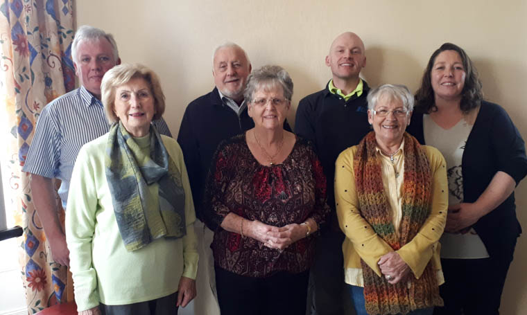 Class participants included from left, back: Robert Davidson, Jackie Corr, Fergal Devlin and Bernarde Kilgallon Lipreading tutor Front:&nbsp;Maureen Connolly, Joy Hawthorne and Bernie McCabe Missing from photo Ernie Hawthorne 