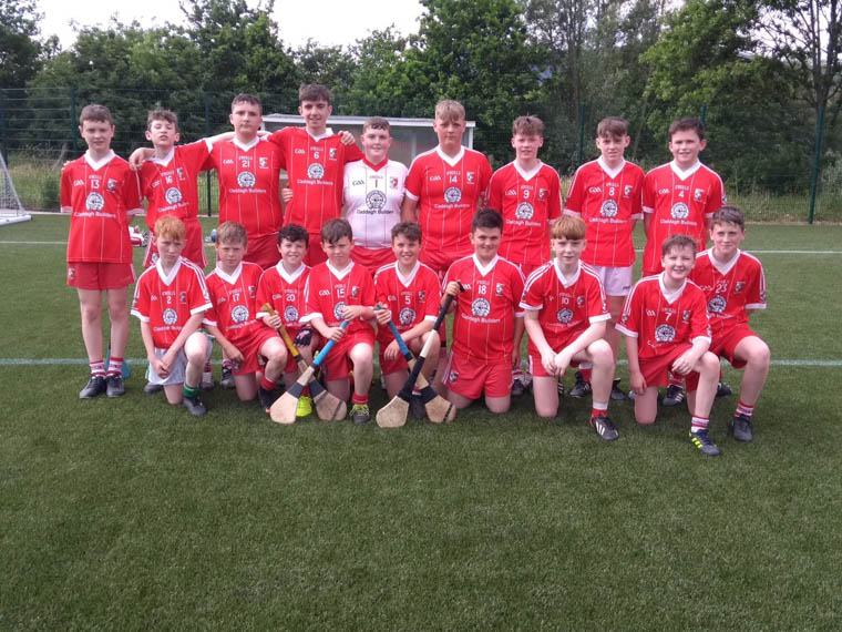 The Craobh Rua Under 14 team who finished runners up in the recent Ulster GAA F&eacute;ile Blitz