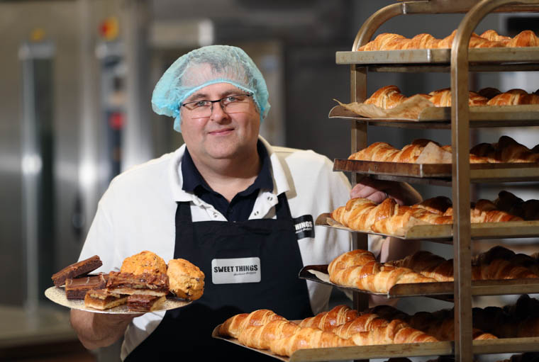 Pictured at Sweet Things Badass Bakery in Newry is Steve Fogo, General Manager. Photograph: William Cherry/ Press Eye. Pictured at Sweet Things Badass Bakery in Newry is Steve Fogo, General Manager. Photograph: William Cherry/ Press Eye.