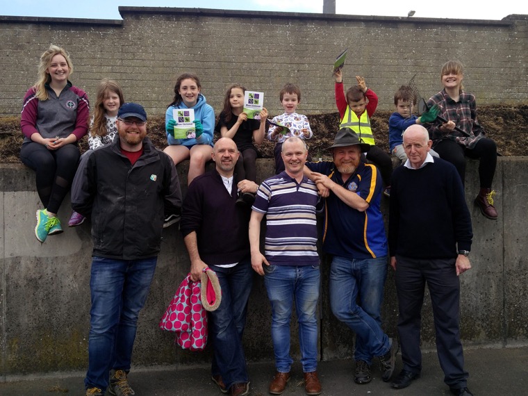 The team who helped at the wildflower sowing event. The team who helped at the wildflower sowing event.