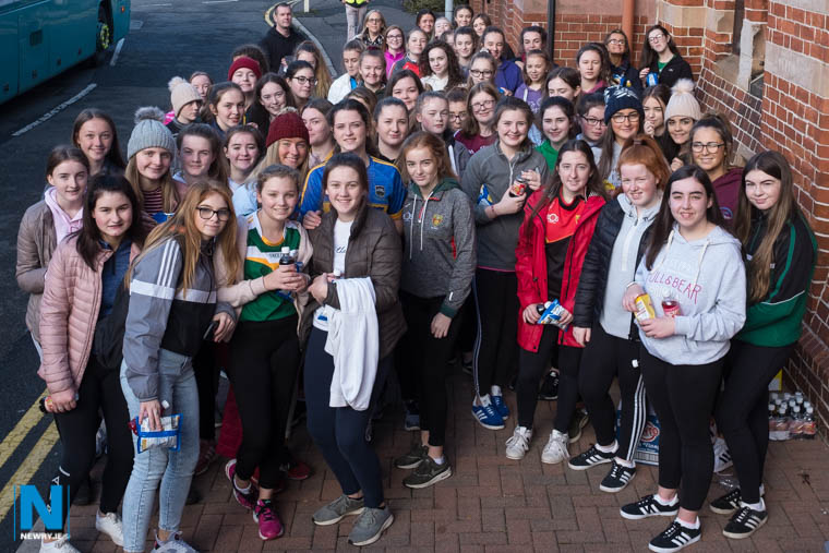 Pupils from the Sacred Heart Grammar School on a sponsored walk for Newry Samaritans. Photograph: Columba O'Hare/ Newry.ie Pupils from the Sacred Heart Grammar School on a sponsored walk for Newry Samaritans. Photograph: Columba O'Hare/ Newry.ie