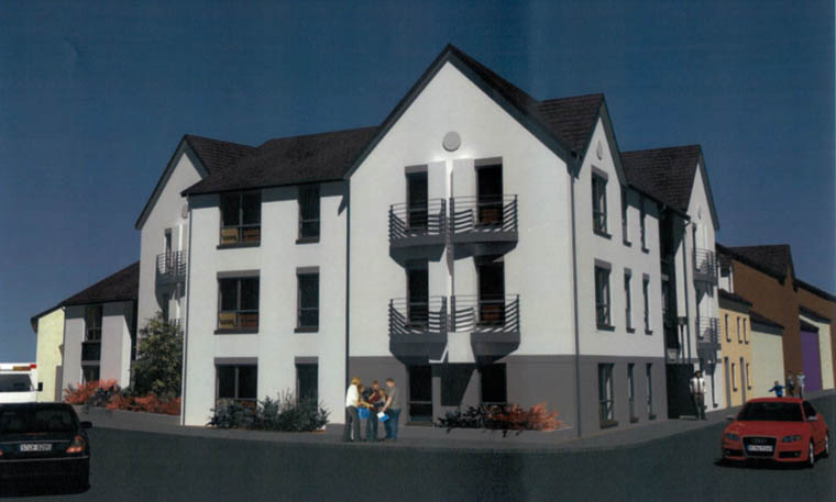 An artists impression of the proposed development. An artists impression of the proposed development.