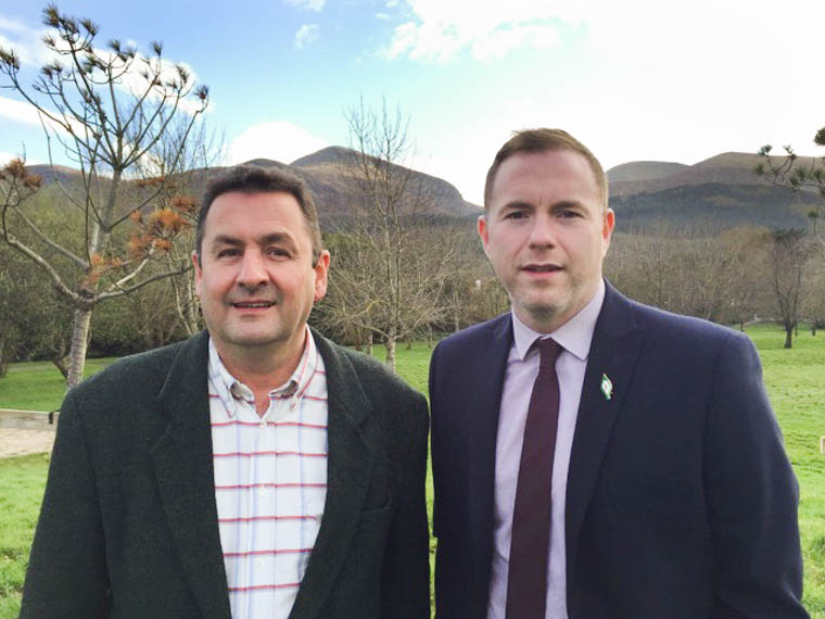 Mournes Cllr Willie Clarke and South Down MP Chris Hazzard have suggested a Health Hub in the wider Mourne's area. Mournes Cllr Willie Clarke and South Down MP Chris Hazzard have suggested a Health Hub in the wider Mourne's area.