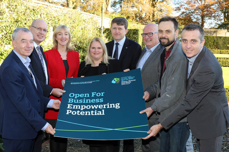 Open for Business: Kieran Swail, Tourism Innovation Manager, SRC; Cllr Michael Savage; Chair of the Newry Mourne and Down Ditrict Council Strategy, Policy and Resources Committee; Karen McClure, SERC Business Development Manager; Marie Ward, Council Director of Economy, Regeneration and Tourism; Paul Kelly, BCS Northern Ireland Branch, the Chartered Institute for IT; Dave Vincent, Chief Digital Officer, Tourism NI; Dr Nick Whitelegg, Southampton Solent University, and Michael Forster, Council Business Development Executive. Open for Business: Kieran Swail, Tourism Innovation Manager, SRC; Cllr Michael Savage; Chair of the Newry Mourne and Down Ditrict Council Strategy, Policy and Resources Committee; Karen McClure, SERC Business Development Manager; Marie Ward, Council Director of Economy, Regeneration and Tourism; Paul Kelly, BCS Northern Ireland Branch, the Chartered Institute for IT; Dave Vincent, Chief Digital Officer, Tourism NI; Dr Nick Whitelegg, Southampton Solent University, and Michael Forster, Council Business Development Executive.