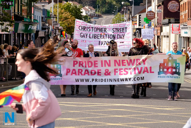 Pride in Newry 2018. Photograph: Columba O'Hare/ Newry.ie 