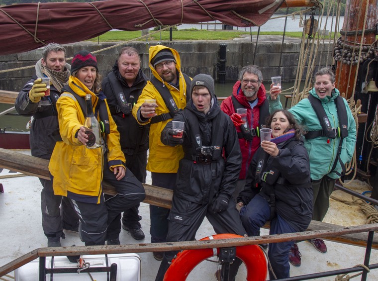 The Volharding Crew. Photograph: NewRayPics.com
