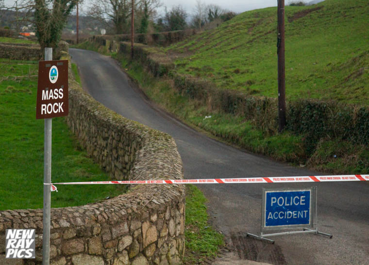 A section of Commons School Road and Bettys Hill Road has been closed following the discovery of a suspicious object in the area